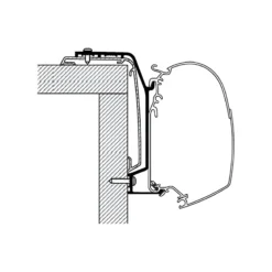 Adapateur de store Rapido S8 / S80DF 2025 pour store Omnistor 5200 5 m
