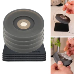 Adaptateur aimanté pour verres à pied avec patin