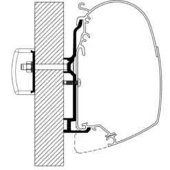 Adaptateur de stores Burstner