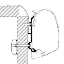 Adaptateur de stores Frankia
