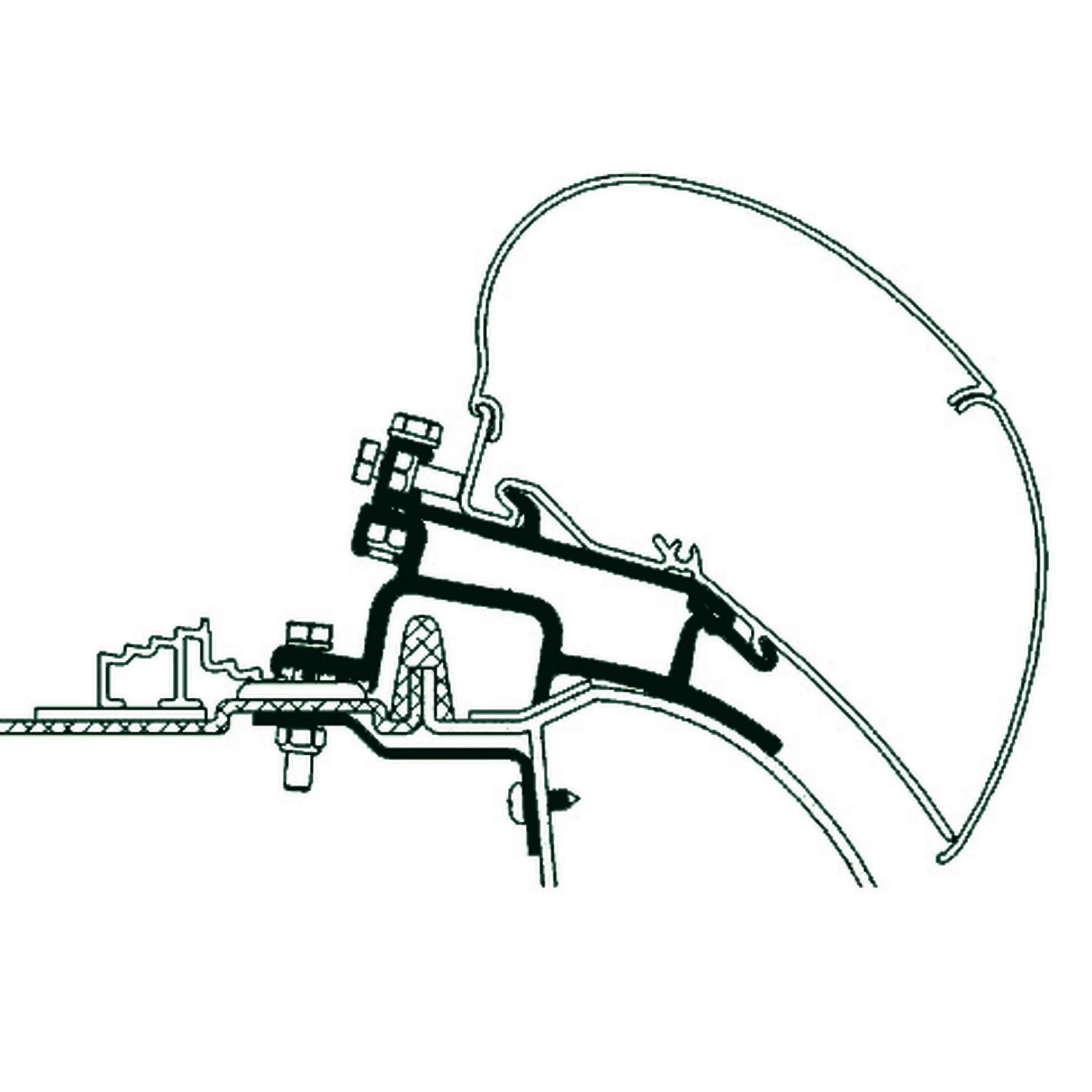 Adaptateur de stores Master Movano 1998/2000