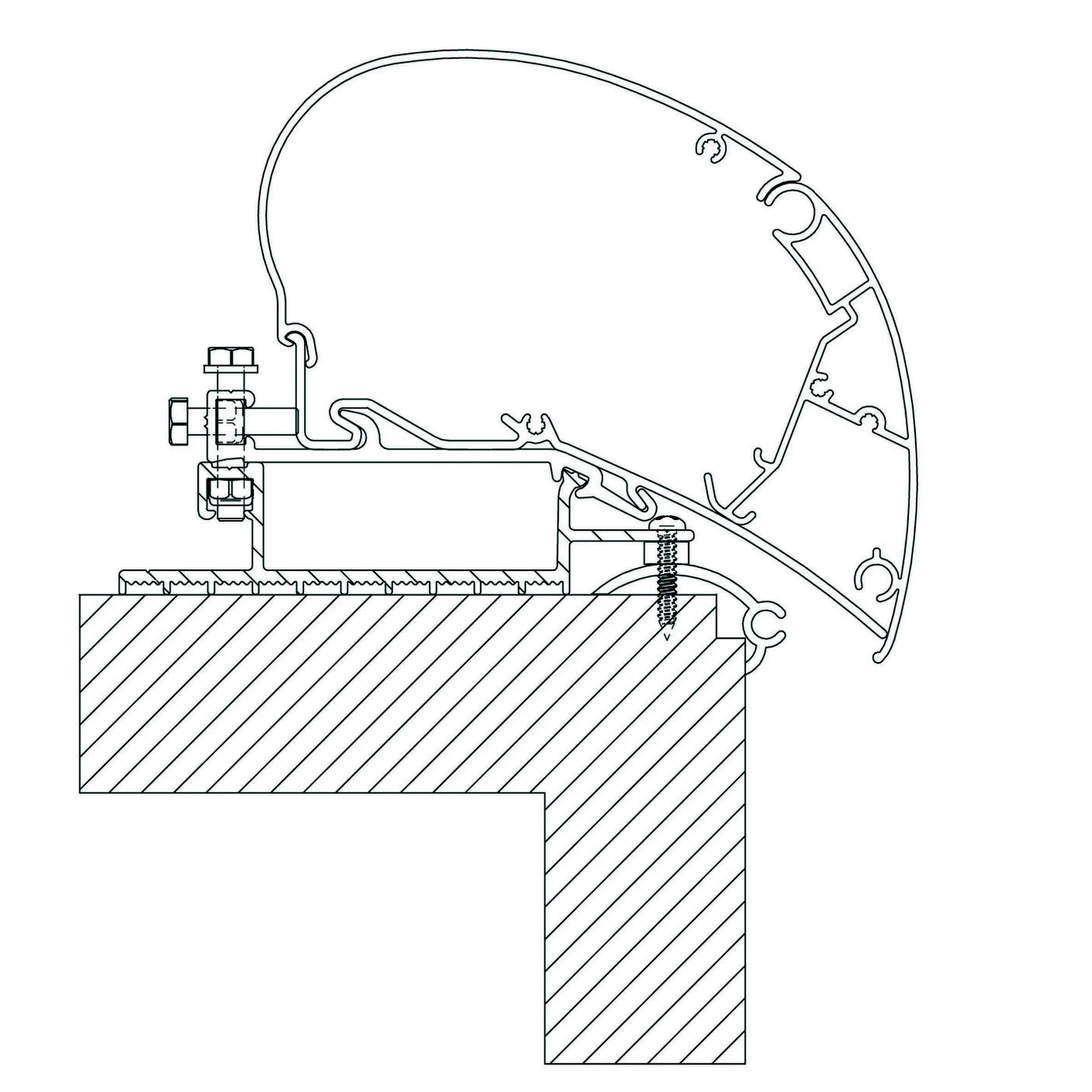Adaptateur de stores Roof Top