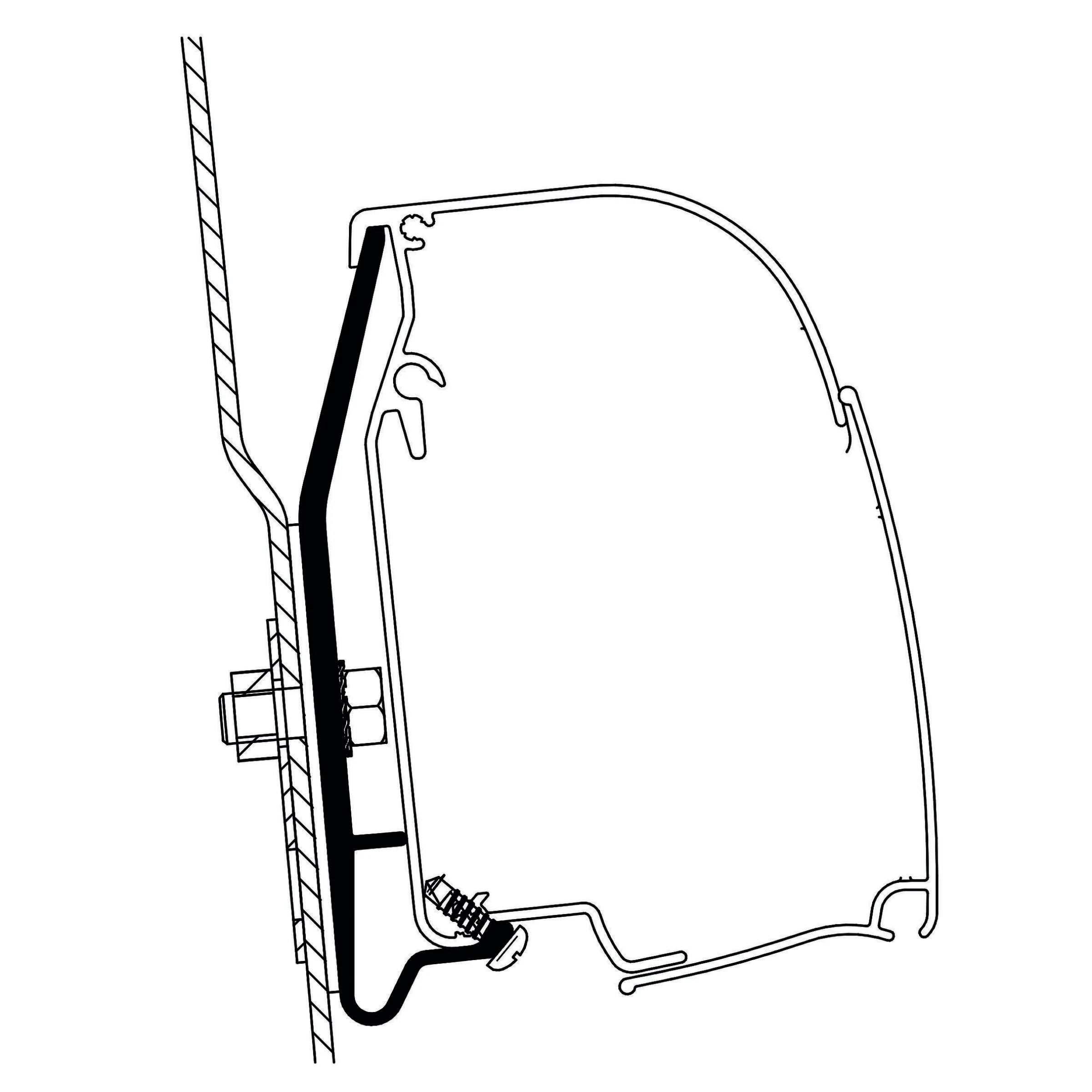 Adaptateur de store Westafalia Nugget