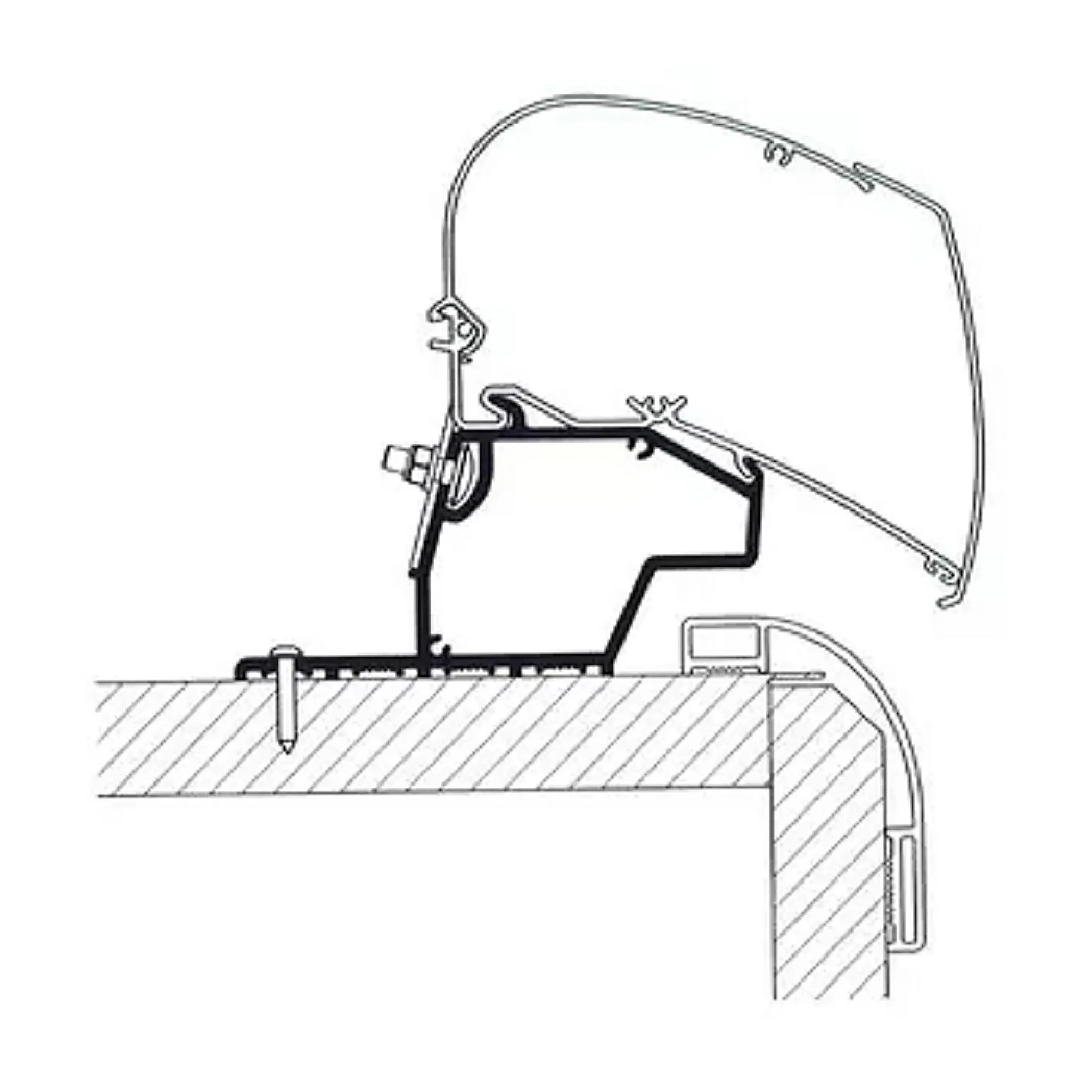 Adaptateur de toit Mobilvetta 2024