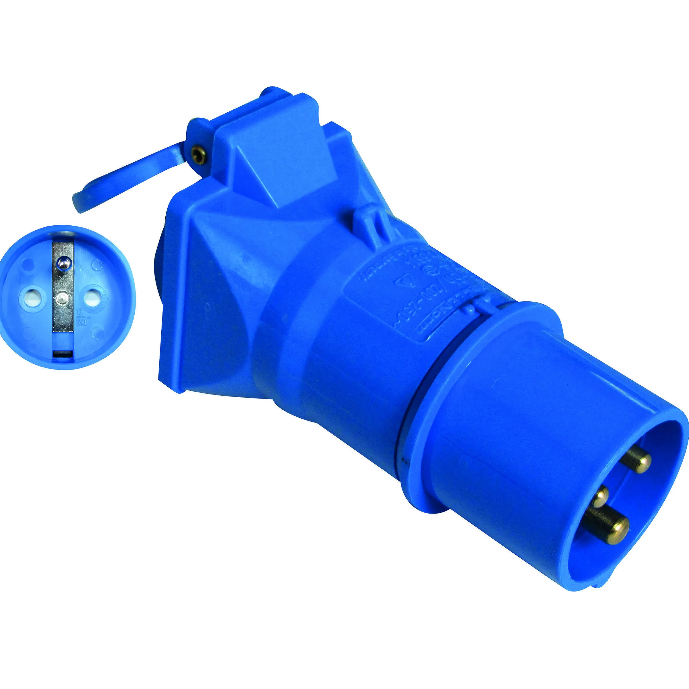 Adaptateur mâle CEE 17 - femelle type E