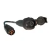 Adaptateur 7 plots mâle / 7+6 plots femelle