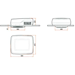 Adaptateur smart switch Power Supply 115V-230V