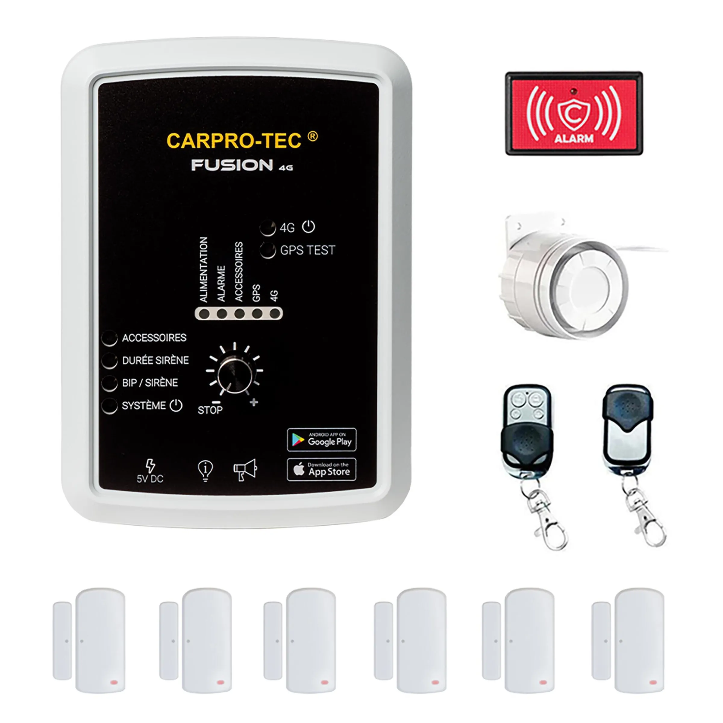 Alarme Fusion 4G LTE