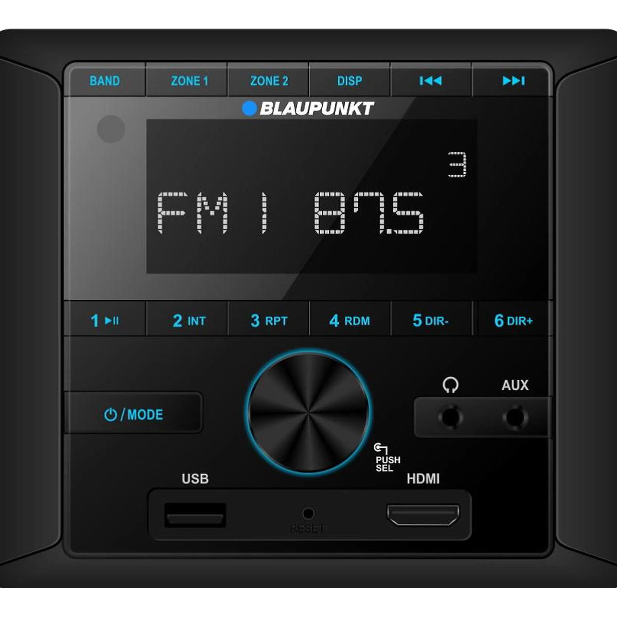 Amplificateur gestionnaire de source audio multimedia