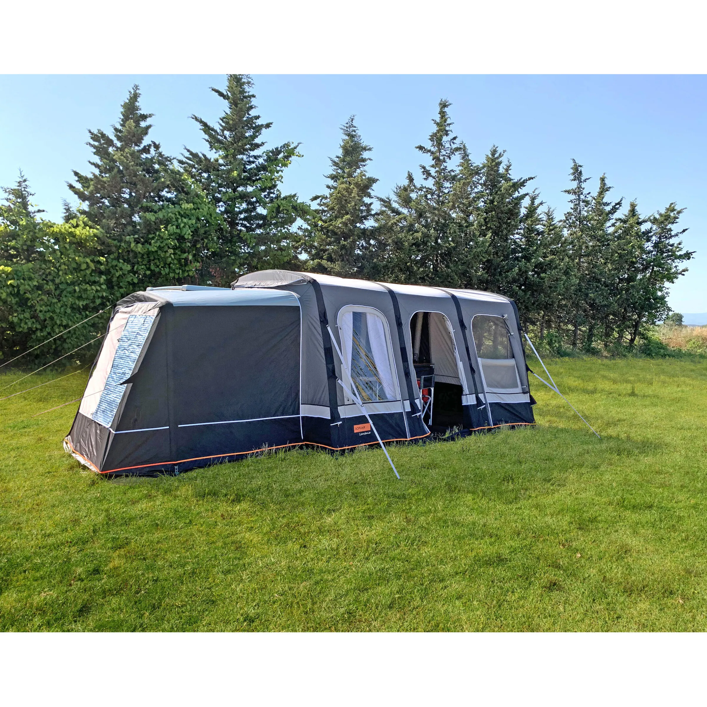 Annexe gonflable auvents Vinca, Celtis, Lantana et Olea