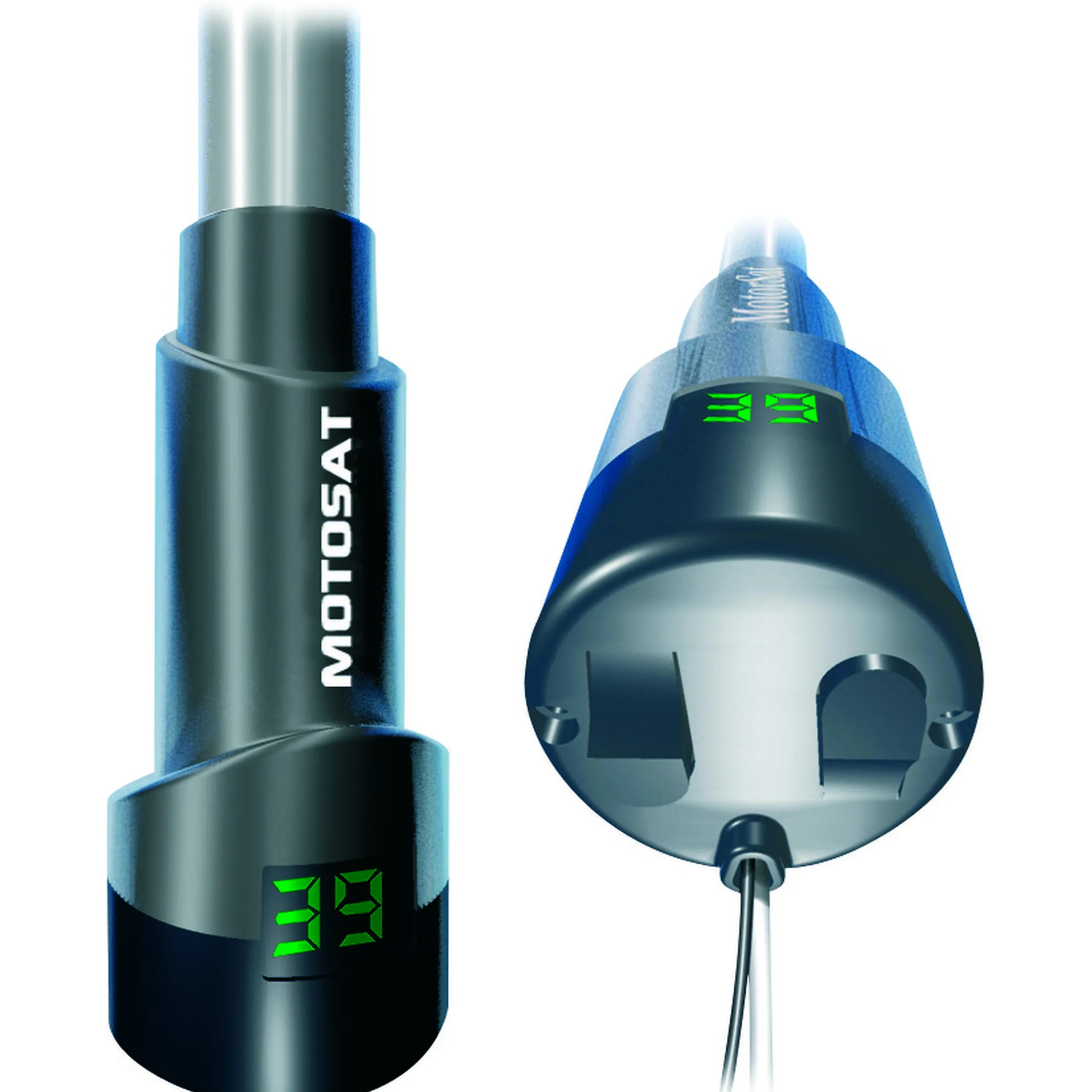 Antenne satellite manuelle Voyager Motosat seule