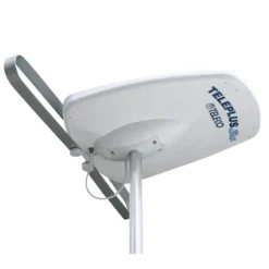 Antenne TV Directionnelle TELEPLUS 3G avec amplificateur AT412 5G et fixation Zamak, câble coaxial 5m
