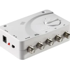 Antenne TV Omnidirectionnelle WING22 avec amplificateur AT412 5G, câble coaxial de 5m