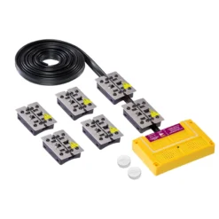 Appareil à haute tension plus-minus clip