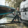 Attelage pivotant Veloswing pour porte-vélos