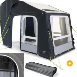 Auvent Rally Air Pro 240 TG + Tapis de sol + Panneau en maille