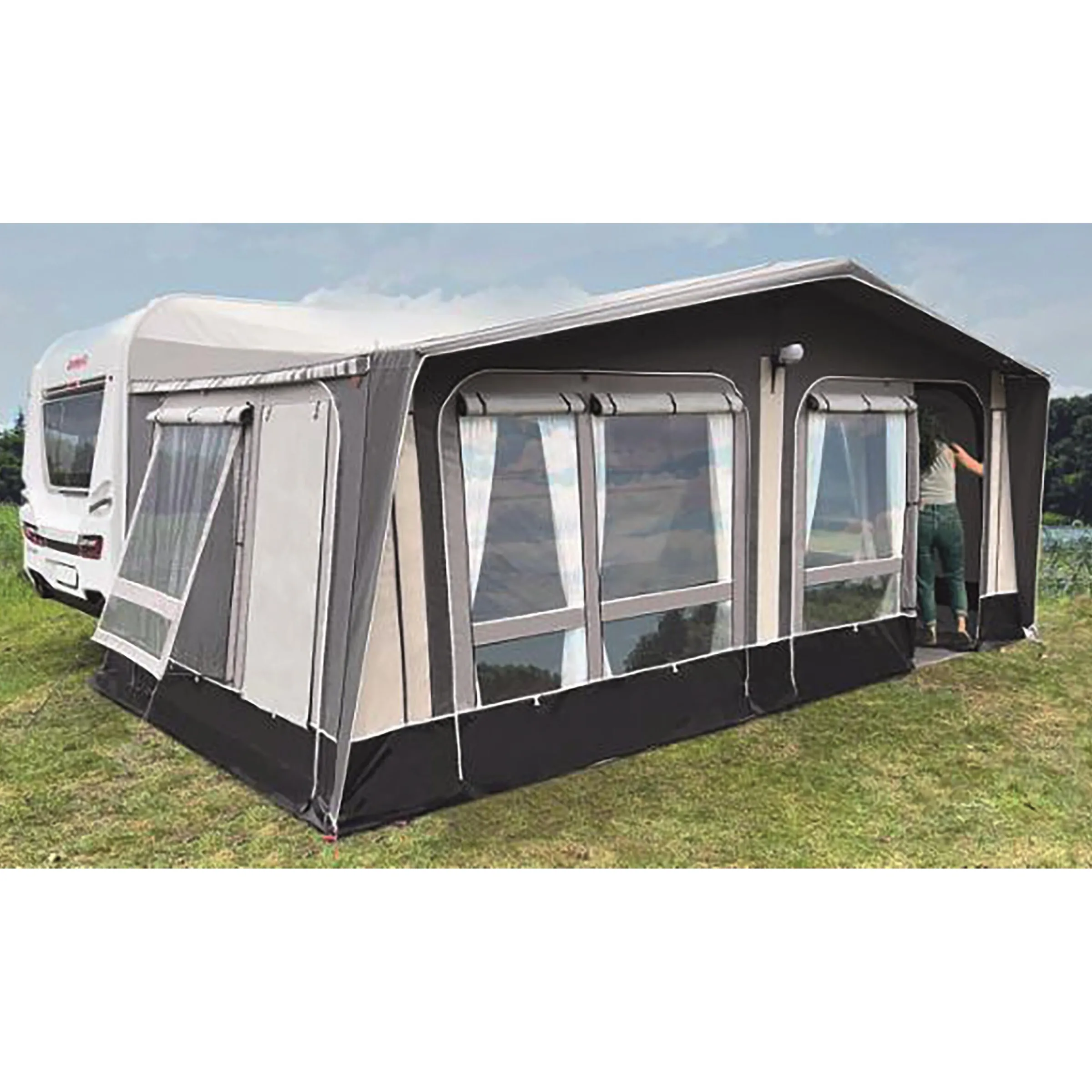 Auvent traditionnel Nordic pour caravane