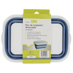 Bac de rangement rétractable