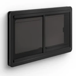 Baie double vitrage acrylique S10 coulissante