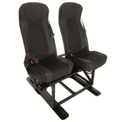 Banquette fixe RAM03 sans accoudoirs avec ISOFIX