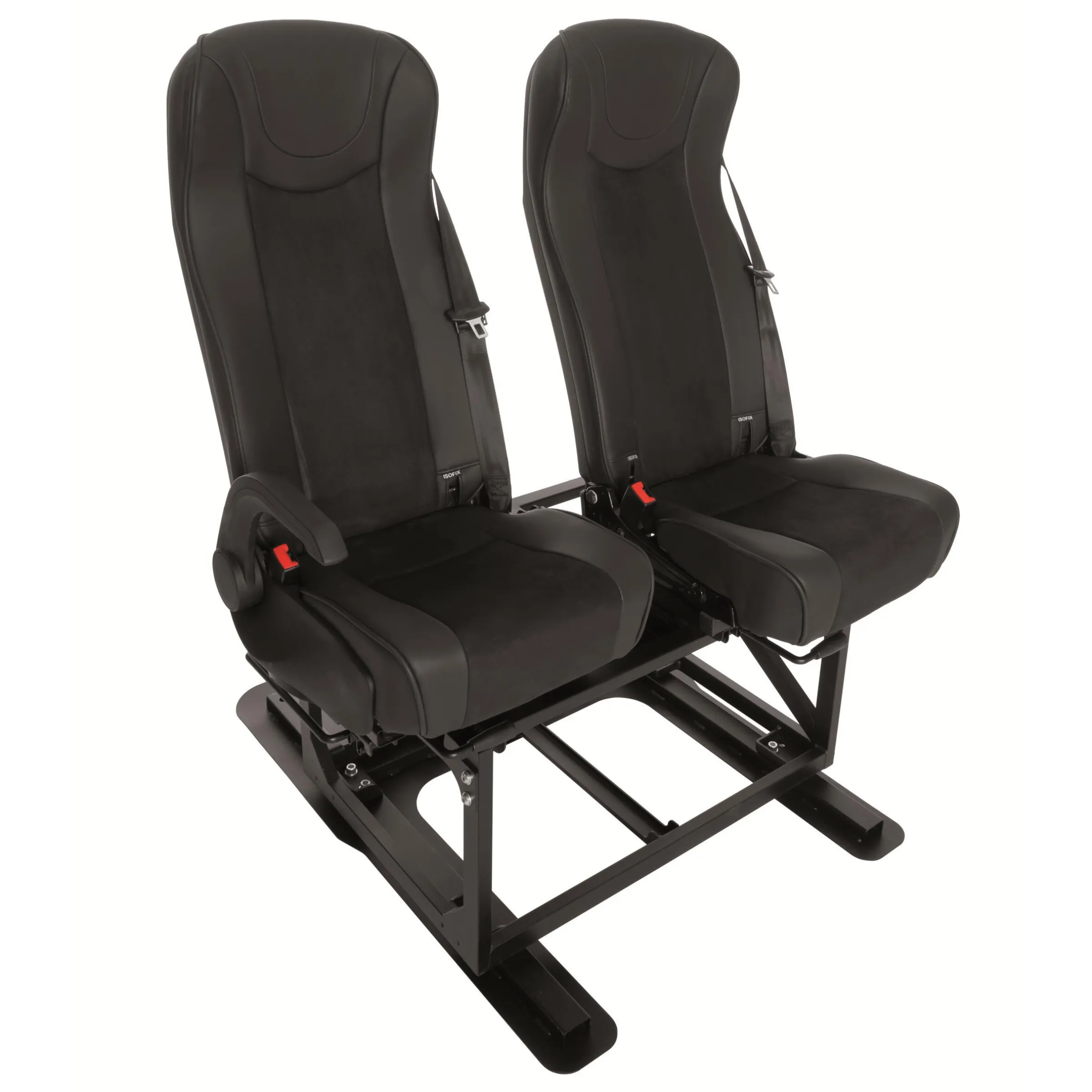 Banquette fixe RAM03 sans accoudoirs avec ISOFIX