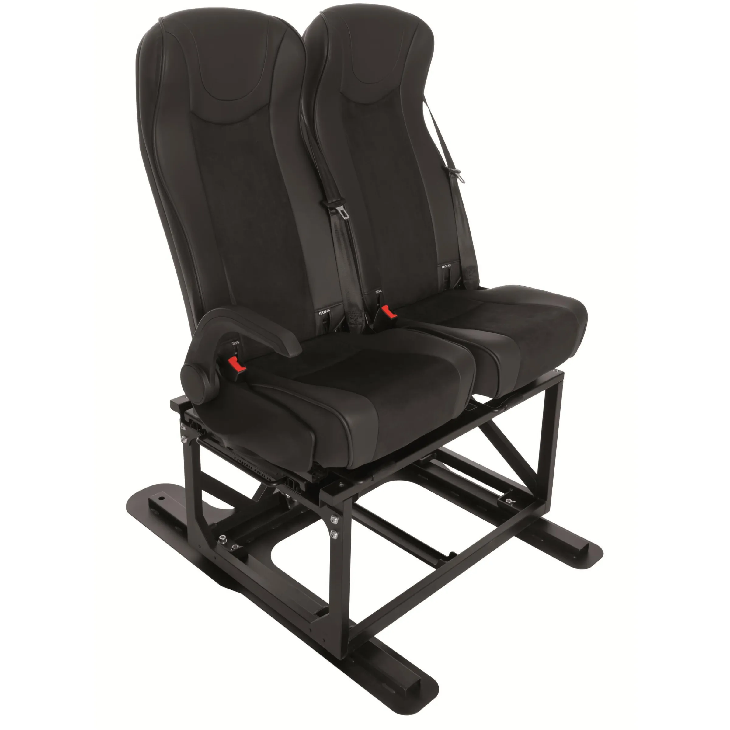 Banquette fixe RAM03 sans accoudoirs avec ISOFIX