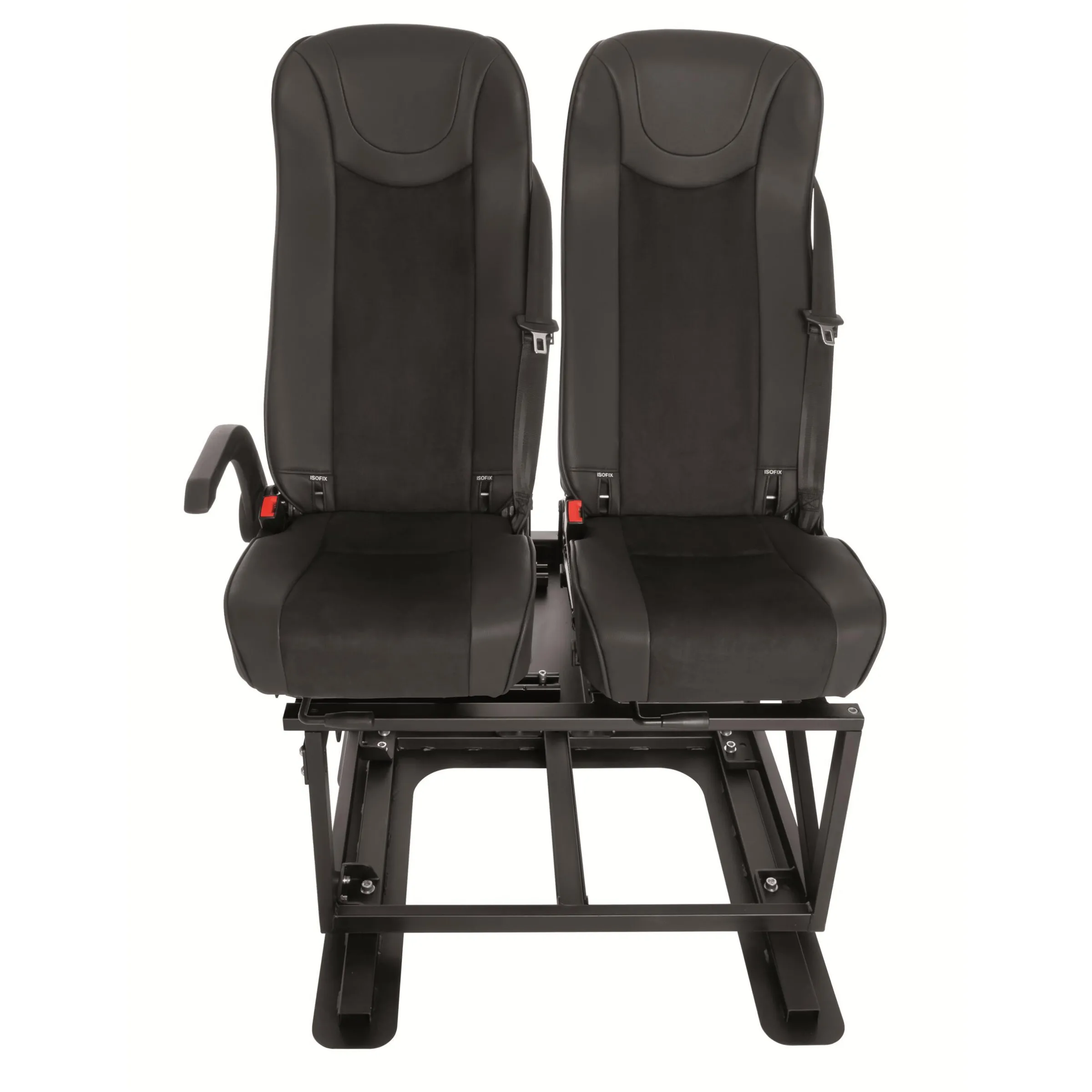 Banquette fixe RAM03 sans accoudoirs avec ISOFIX