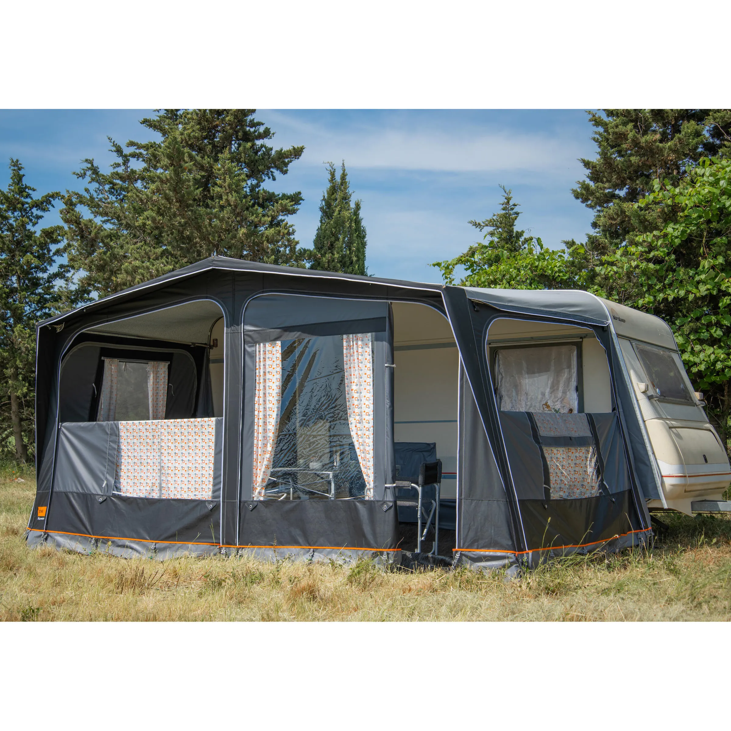 Barre balcon auvents traditionnels
