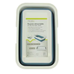 Bassine rétractable avec anses
