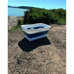 Bassine rétractable avec anses