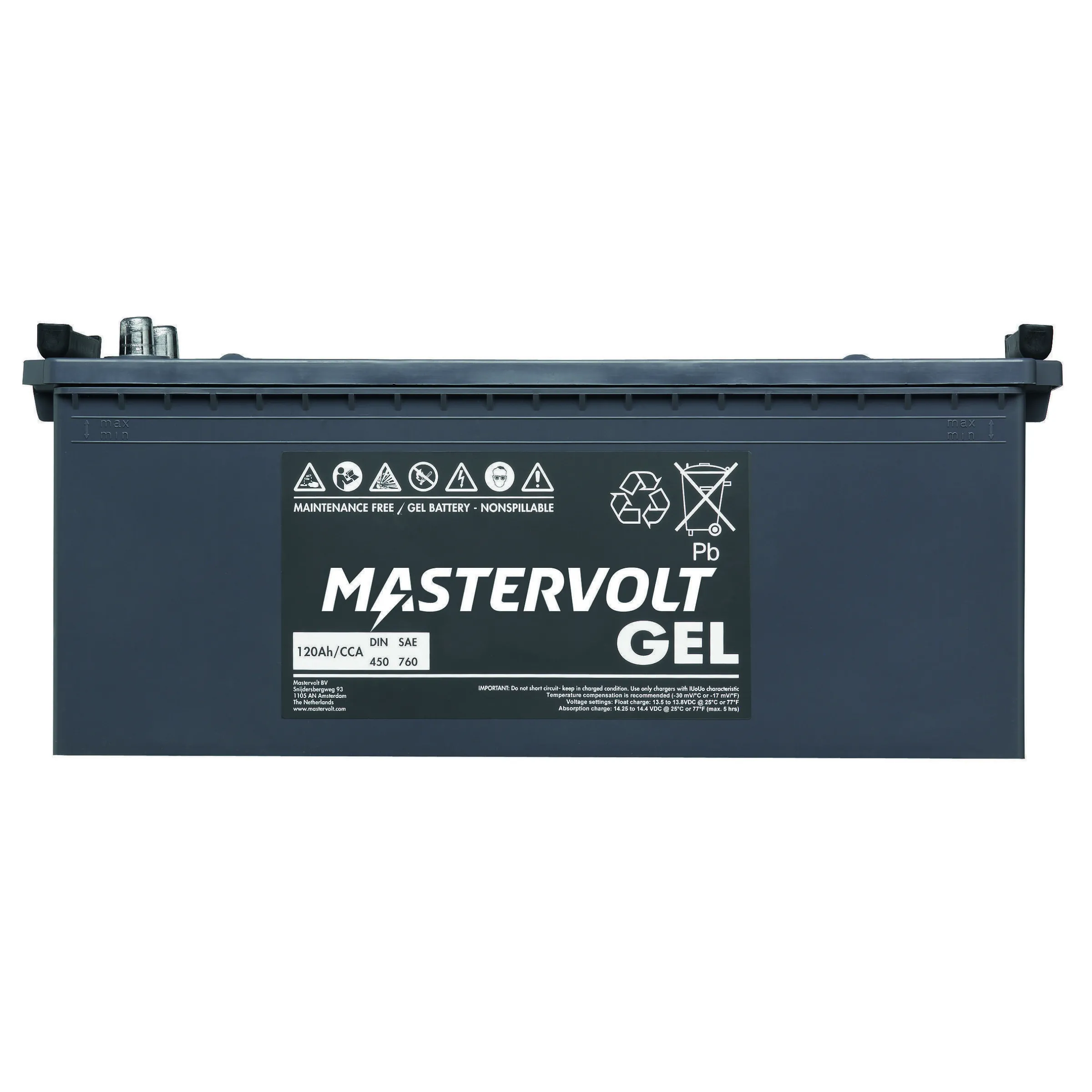 Batterie Gel Mastervolt MVG 12V