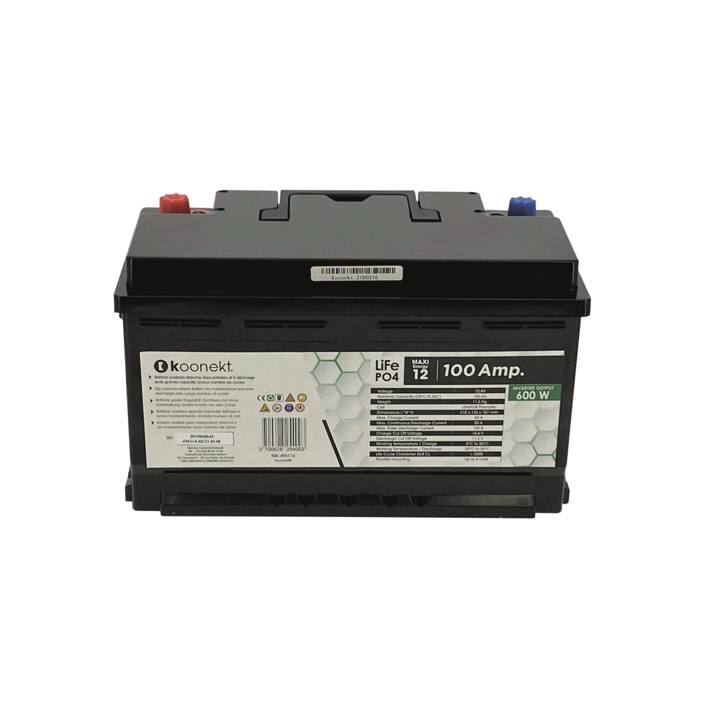 Batterie Lithium 100 Ah