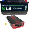 Batterie Lithium compacte 150 Ah + Convertisseur Pur-Sinus 2000W