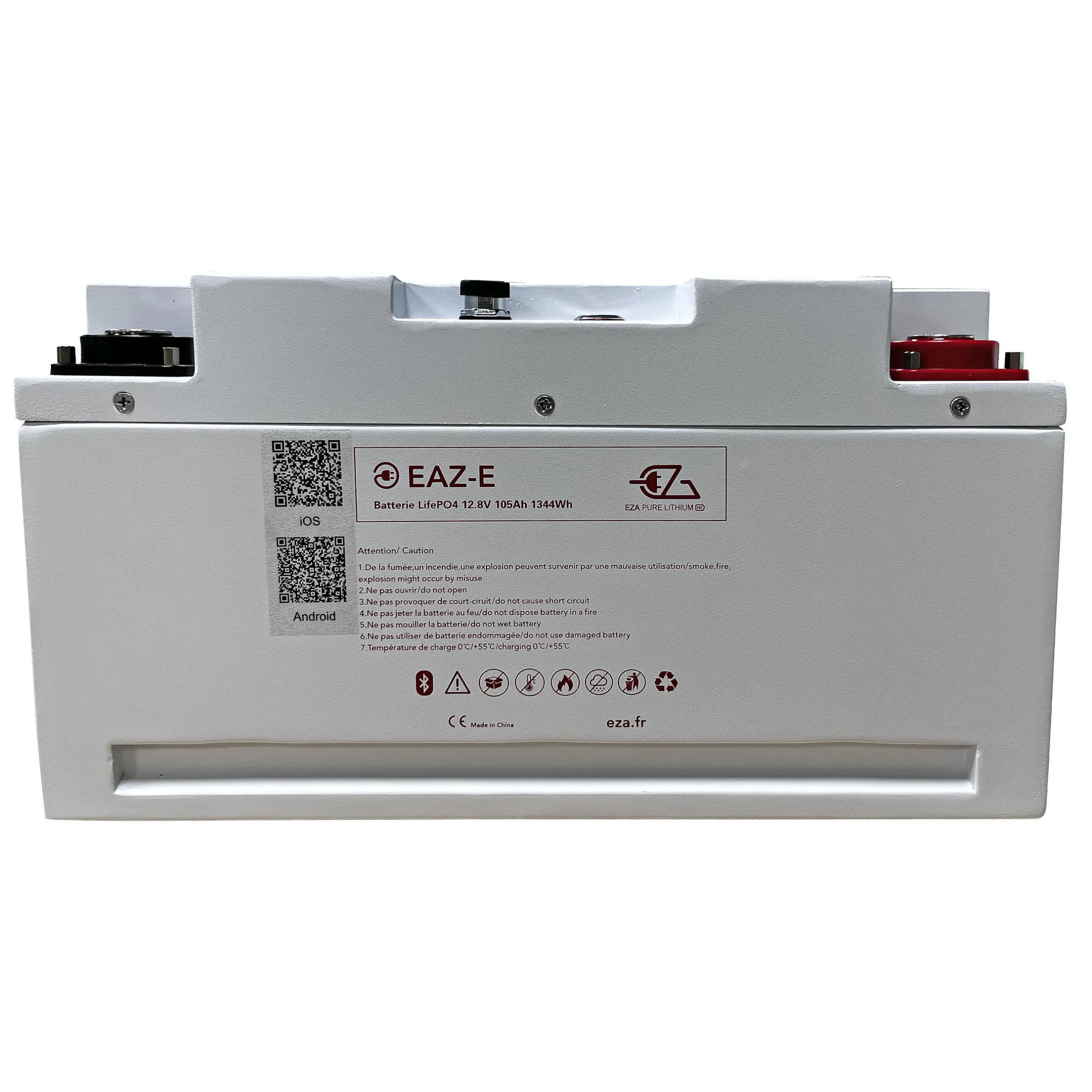 Batterie Lithium EAZ-E 100 Ah pour camping-car