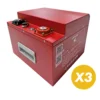 Batterie Lithium ENERG-E 100 Ah + Batterie Lithium ENERG-E 100 Ah + Batterie Lithium ENERG-E 100 Ah