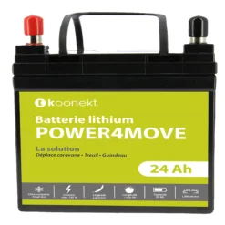 Batterie Lithium Power4Move 24Ah