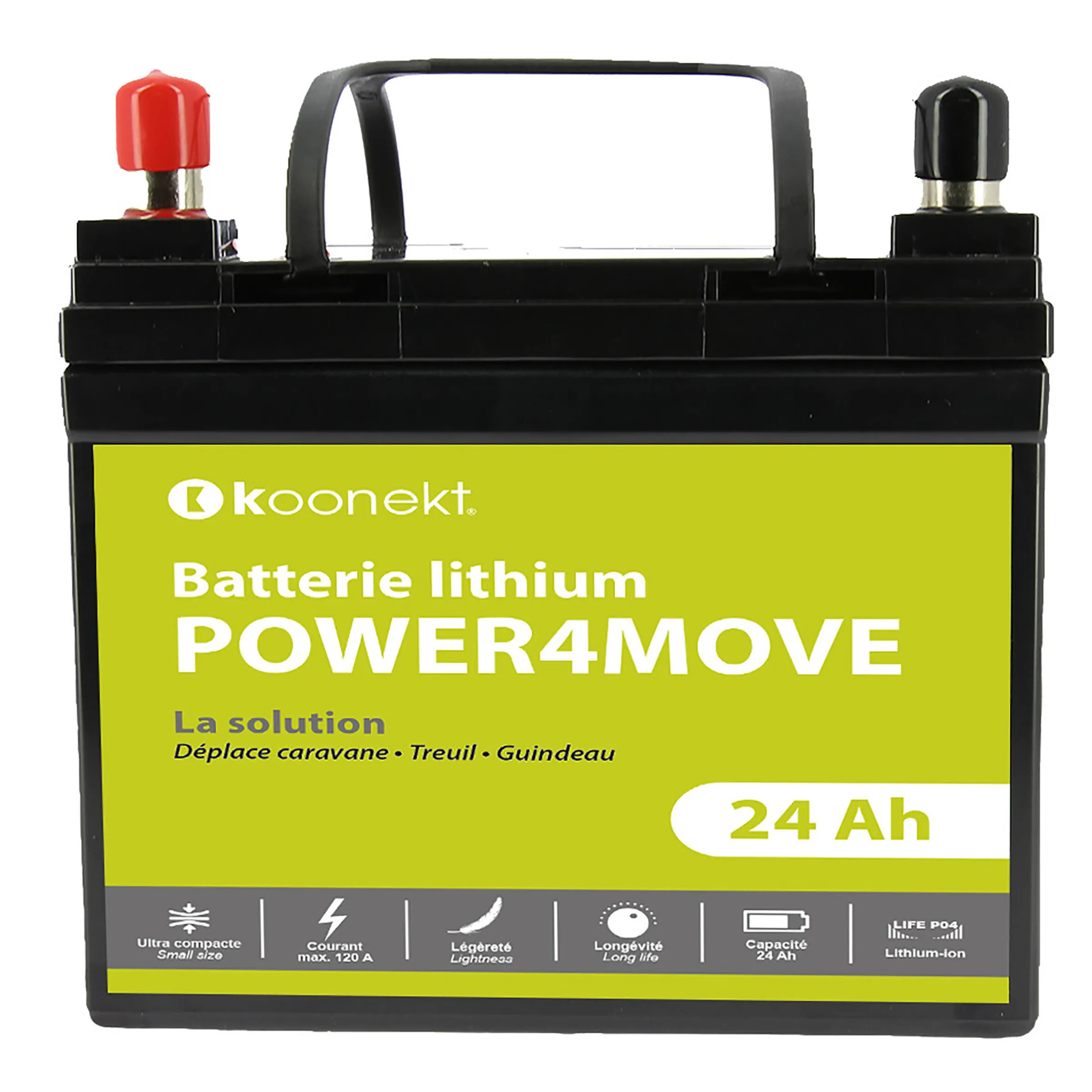 Batterie Lithium Power4Move 24Ah