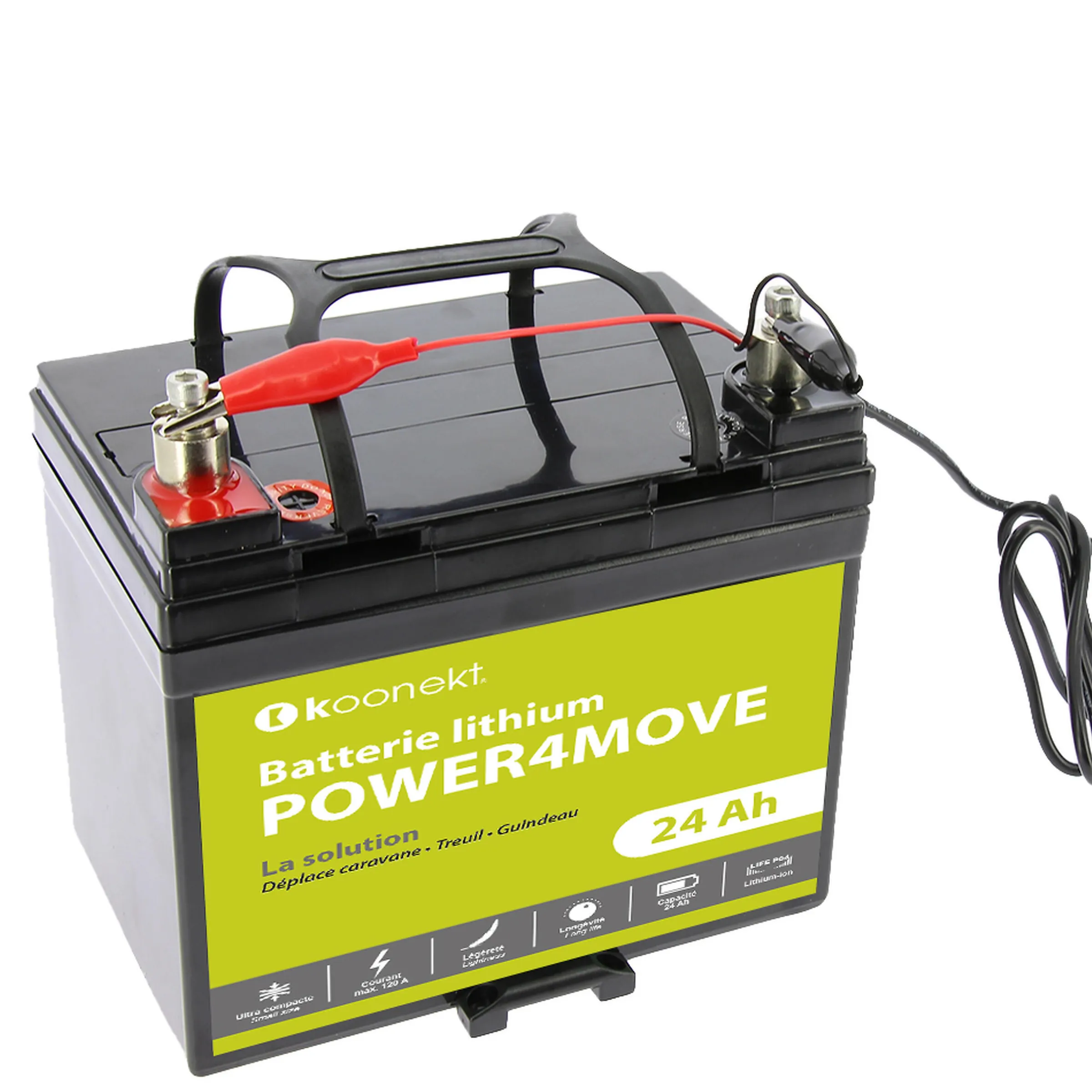 Batterie Lithium Power4Move 24Ah