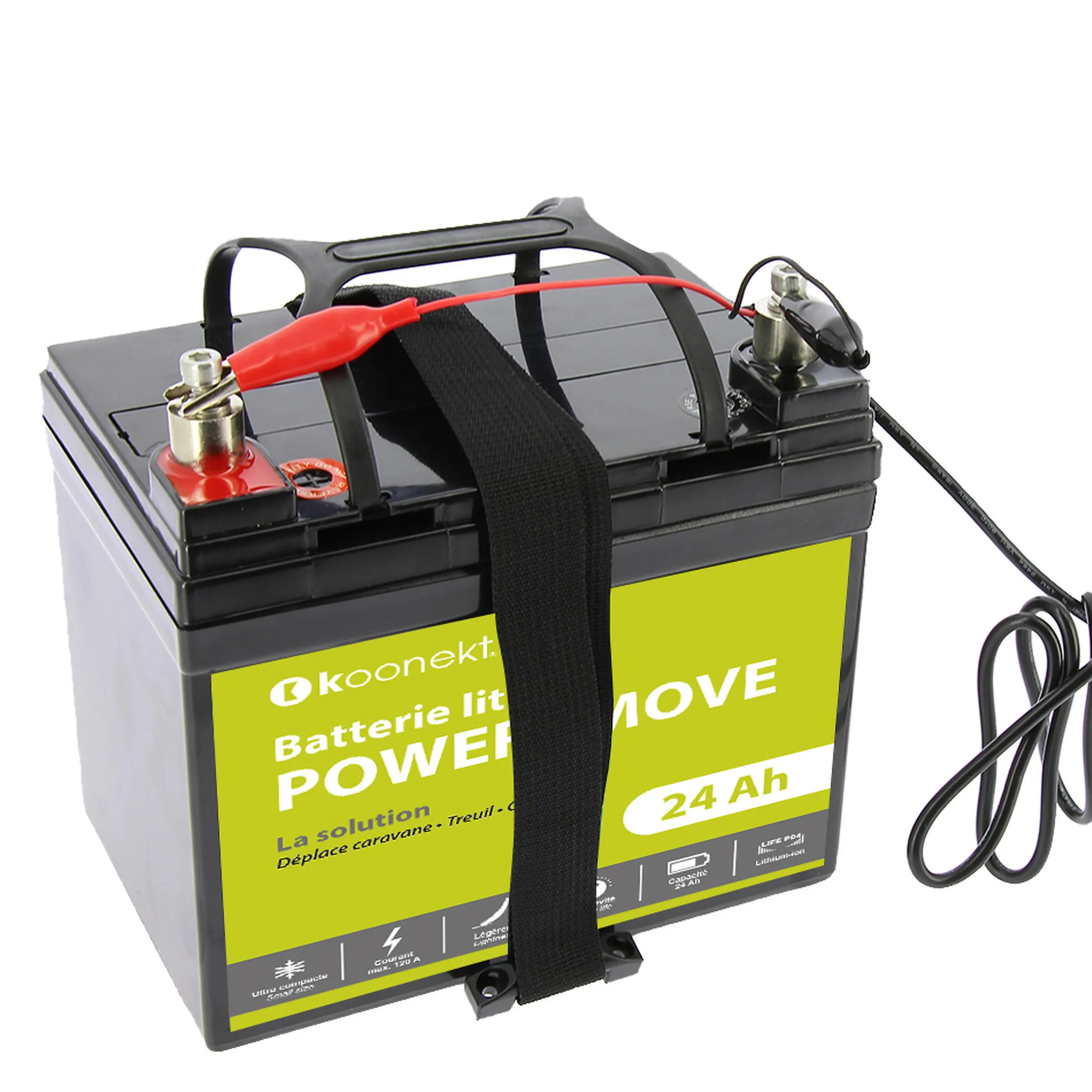 Batterie Lithium Power4Move 24Ah