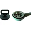 Bonde + bouchon pour cuves