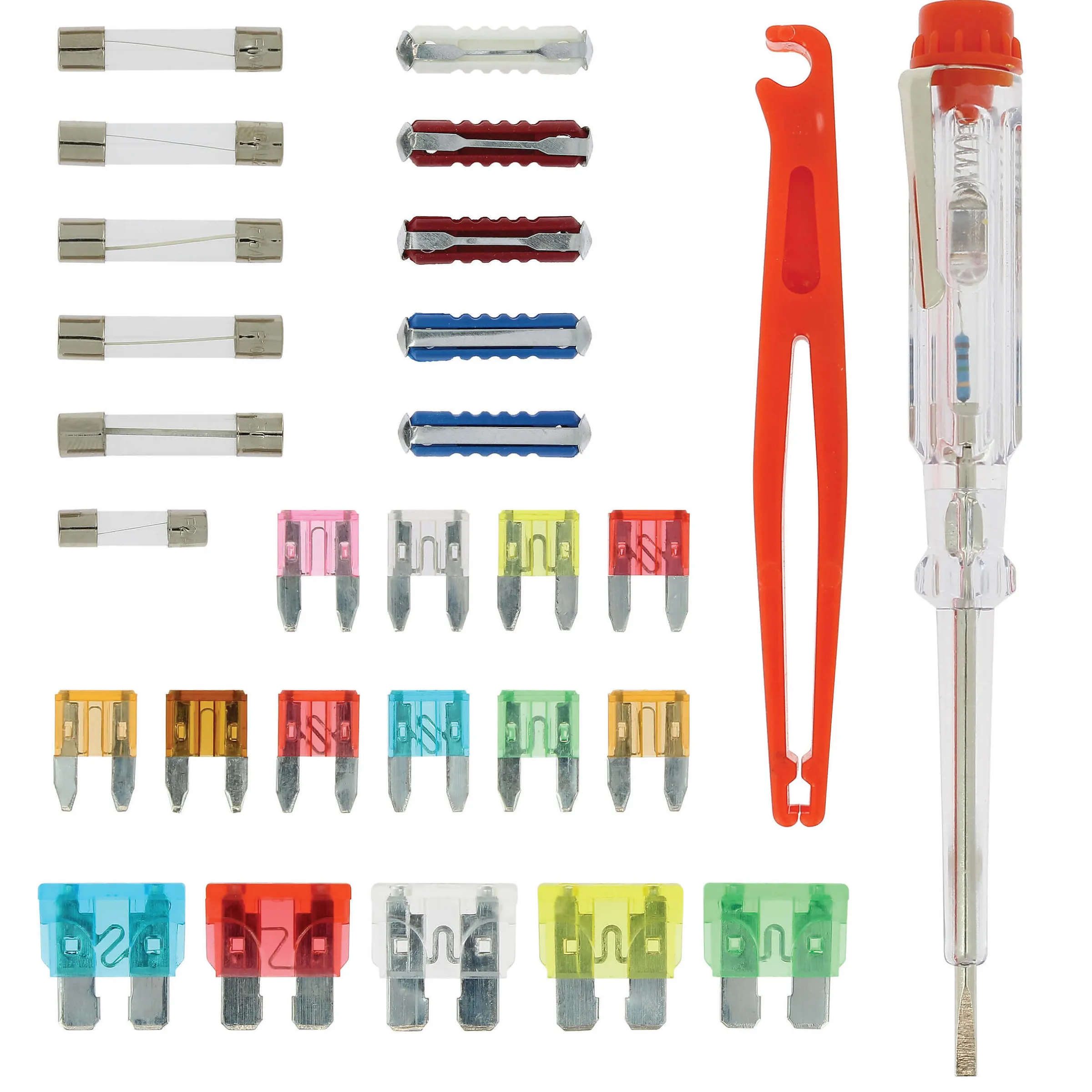 Boîte de fusibles 2A à 75A Accessoires 28 pièces