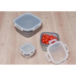 Boîtes alimentaires repliables pack de 3