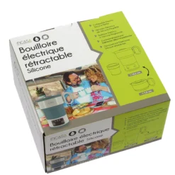 Bouilloire électrique rétractable 220 Volts