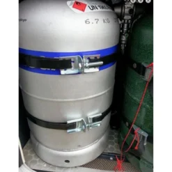 Bride de fixation pour bouteille gaz - fixation légère