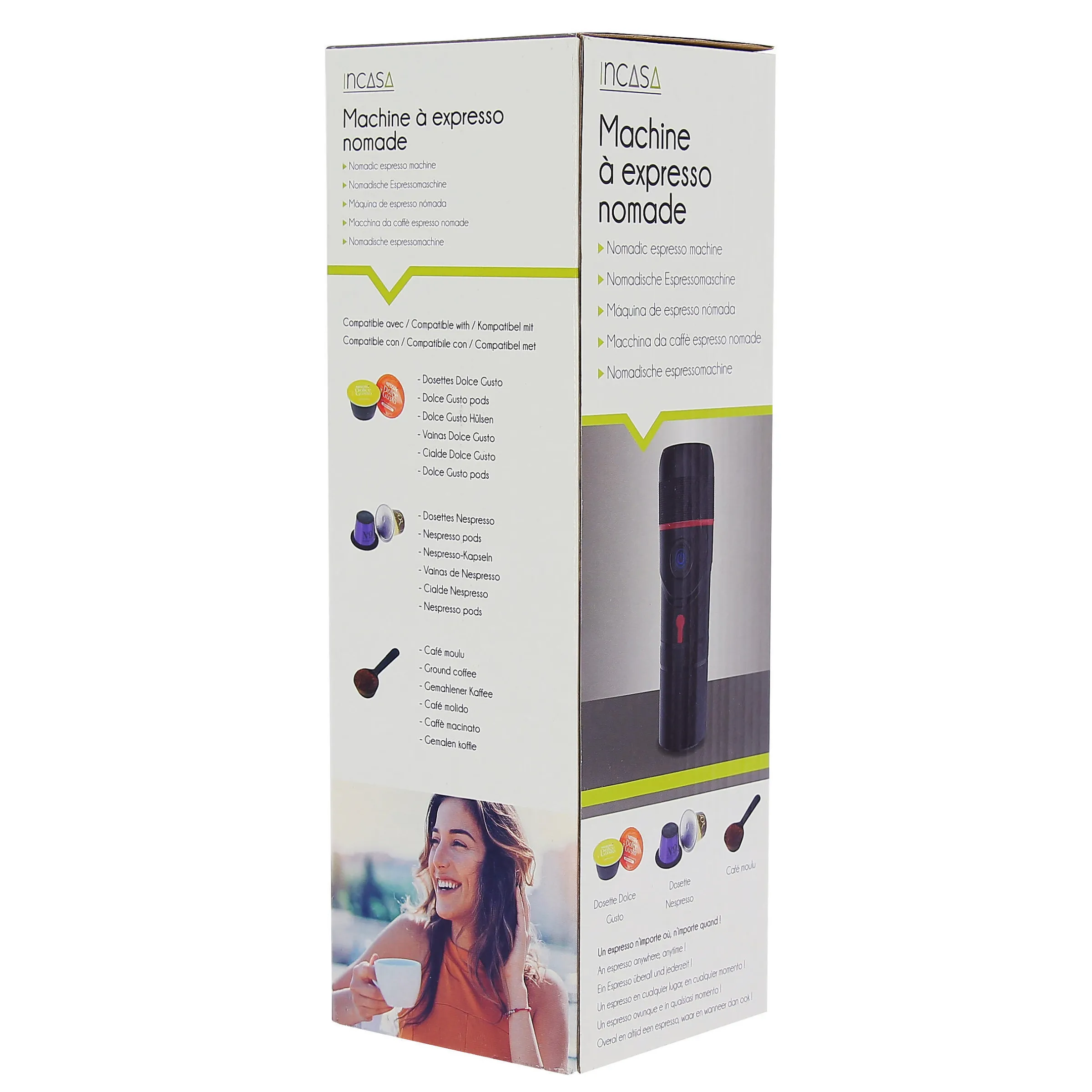 Cafetière expresso portable 12 Volts pour camping-car