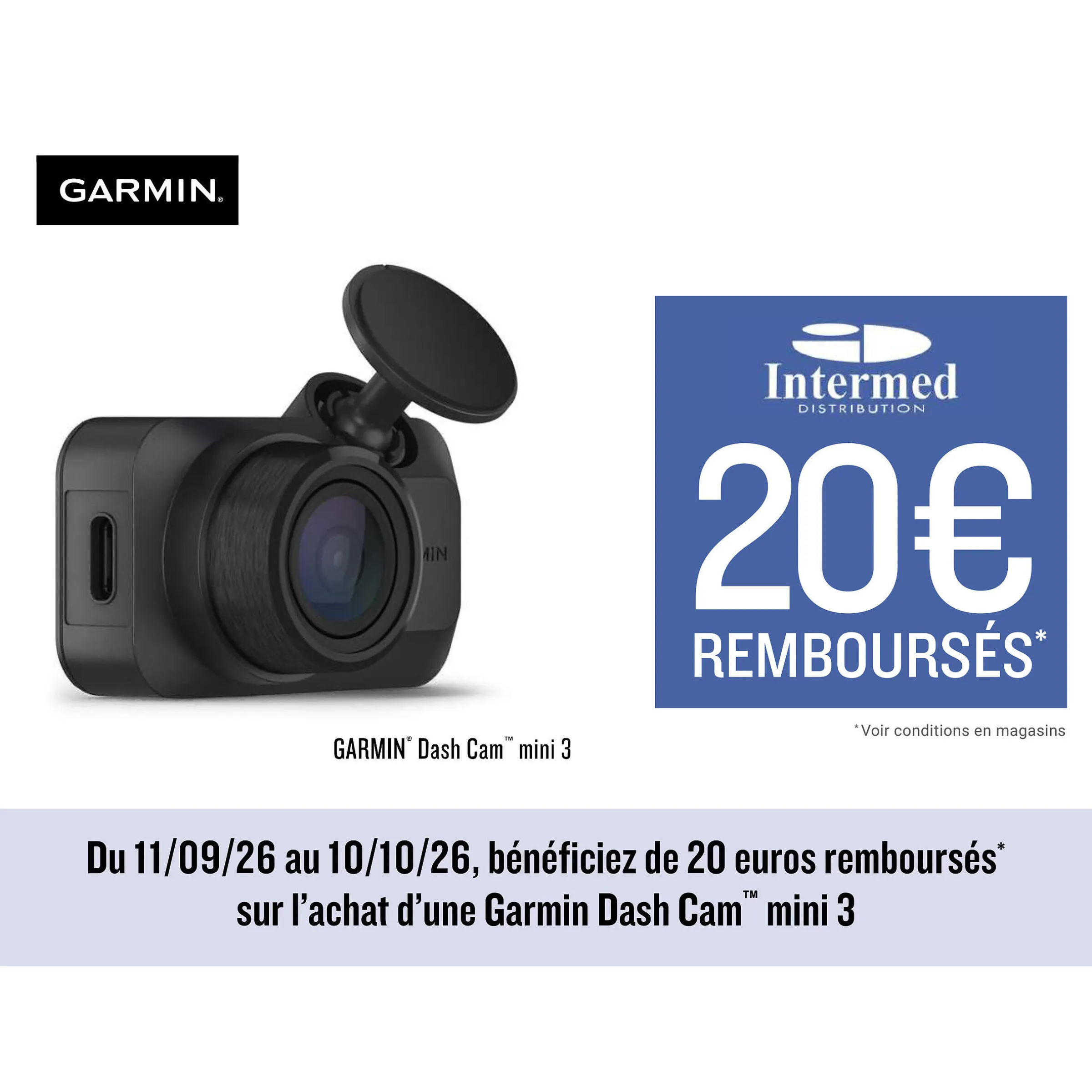 Caméra embarquée Dashcam X series