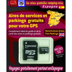 Carte SD aires gratuites