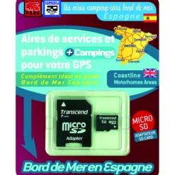 Carte SD pour GPS Garmin