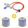 2 CARTOUCHES DE GAZ FILETÈE 500 G + POWERPAK MODELE DUAL