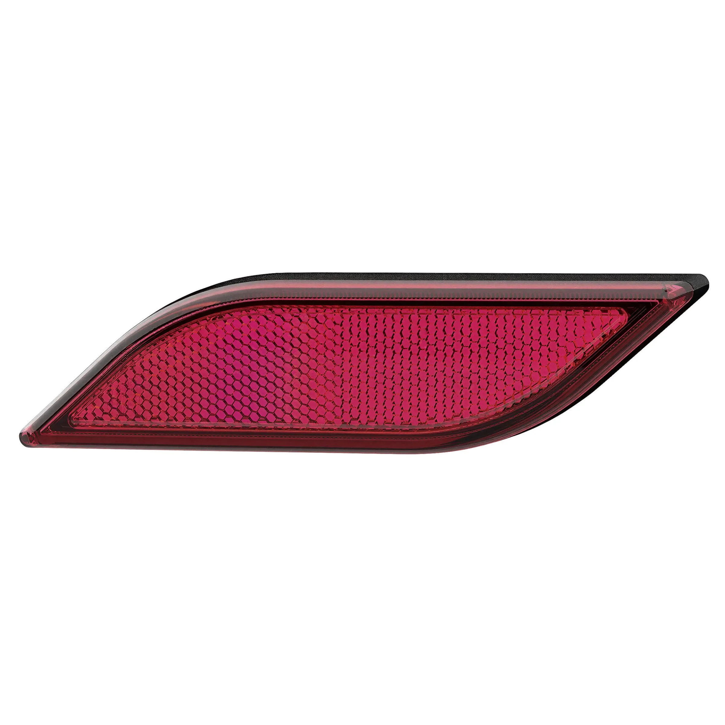 Catadioptre et feu d'éclairage arrière style Shapeline rouge